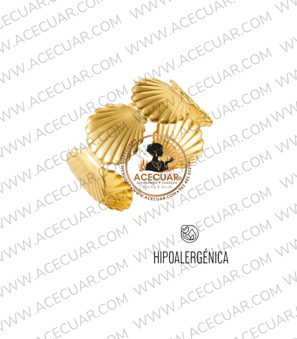 Conchas pulsera
