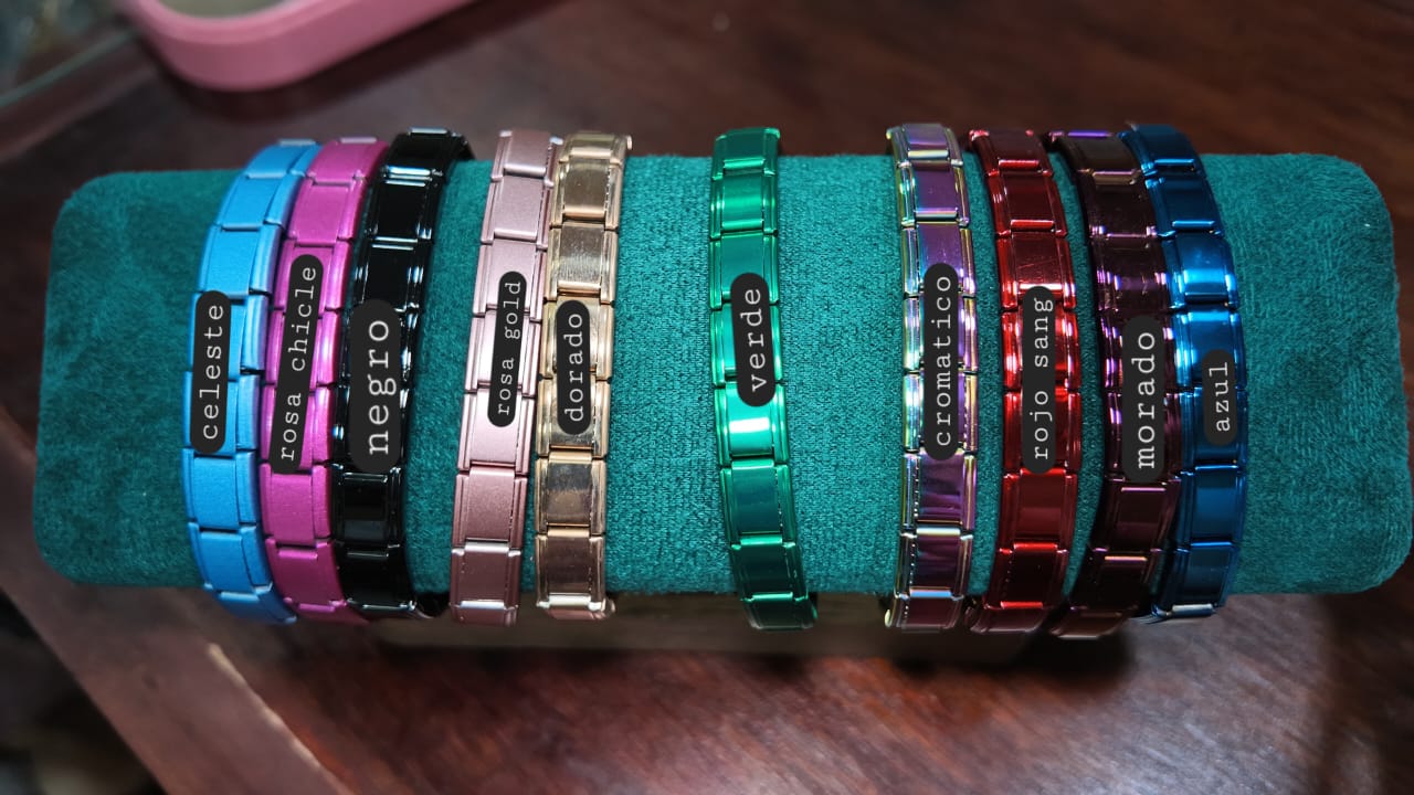 Pulsera colores italianas
