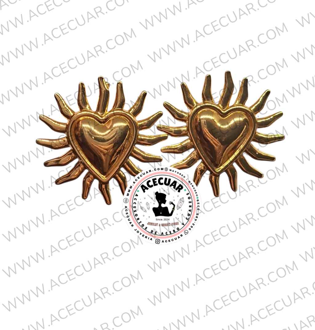 Corazones como sol