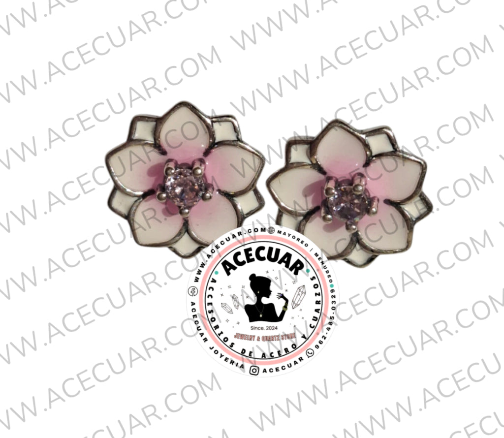 Flores boni pandora aretes
