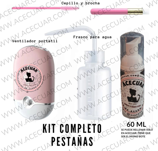 Kit completo pestañas