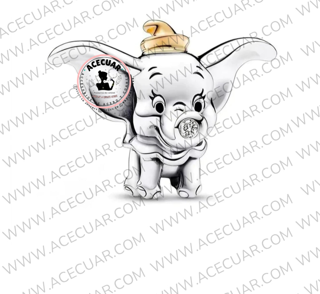Dumbo 100 years charm 925