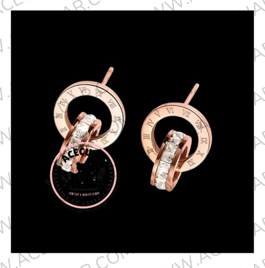 Dos aros aretes