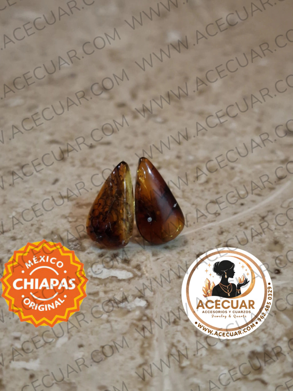 Ambar aretes variedad 2
