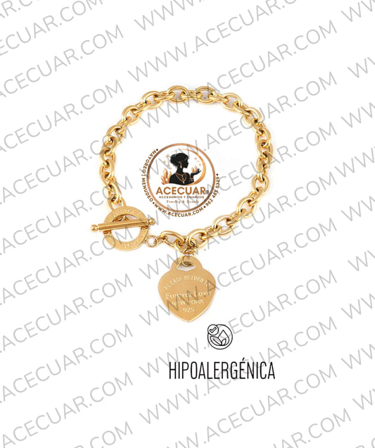 Tipo Tiffany pulsera