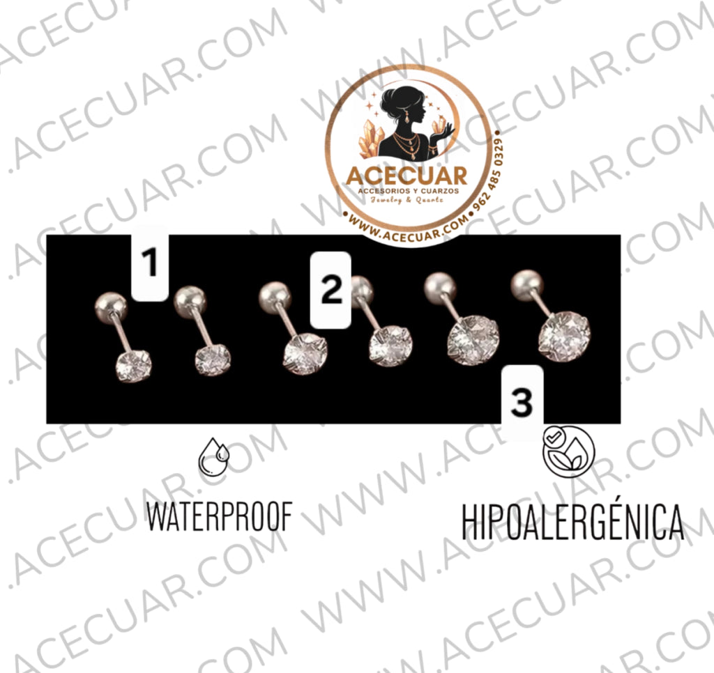 Bebe minis plateado
