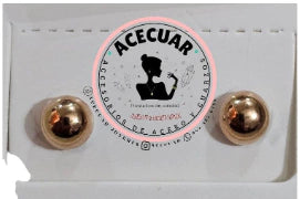 Arete mini bolitas plata