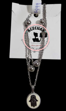 Conjunto arete con cadena