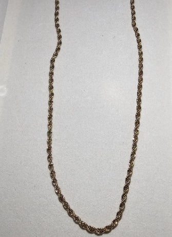 Cadena trenza 44 cm unisex