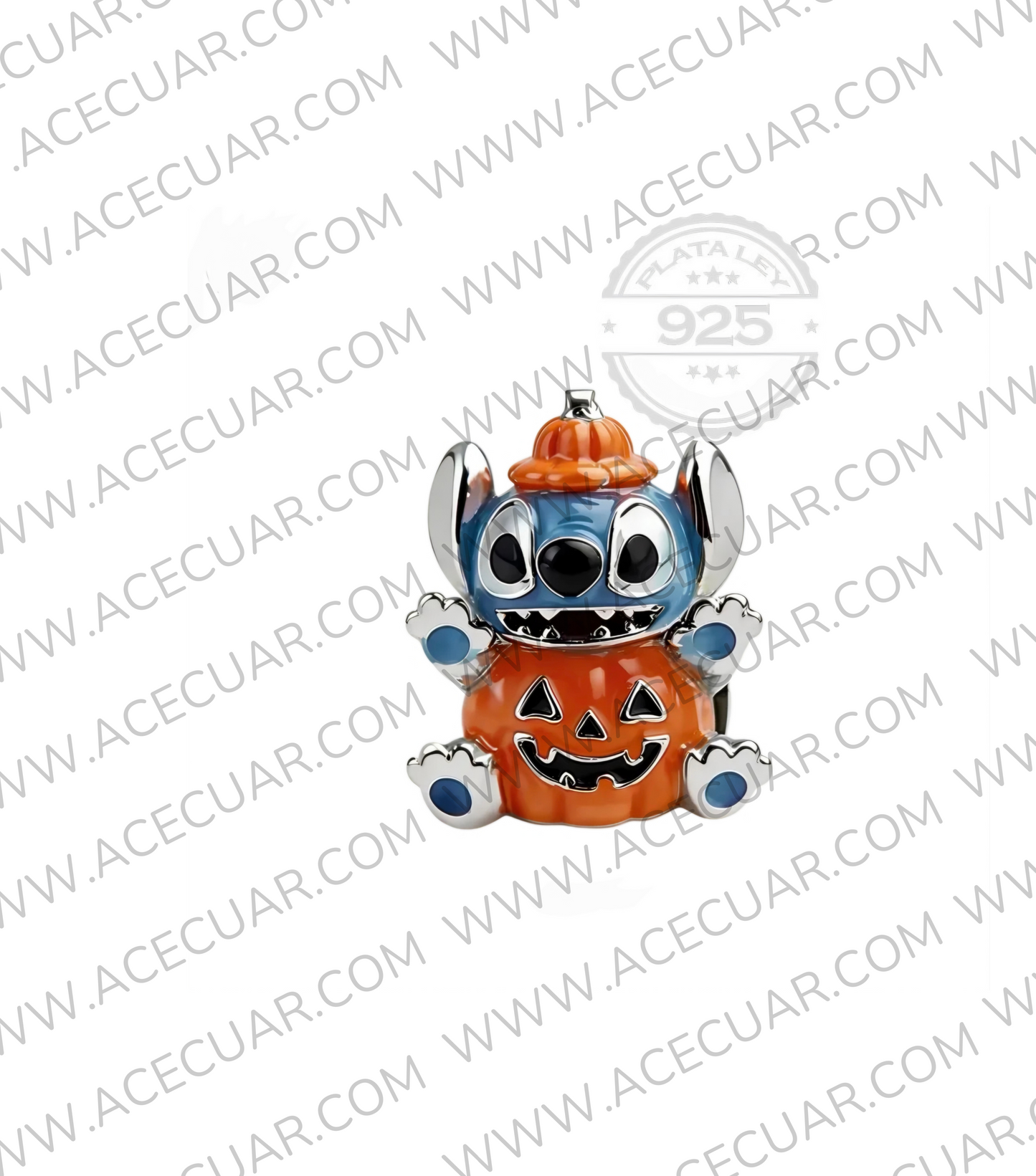 Stitch calabaza halloween